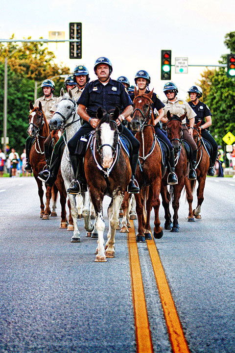 Mounted Popo