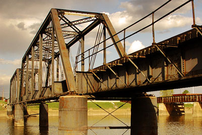 Downtown Train Bridge