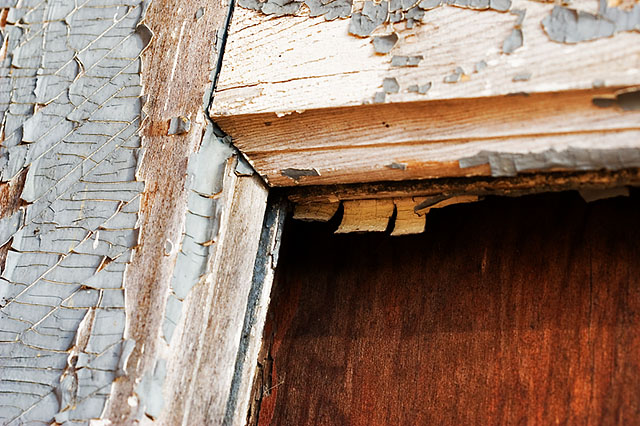 Boarded Window Detail